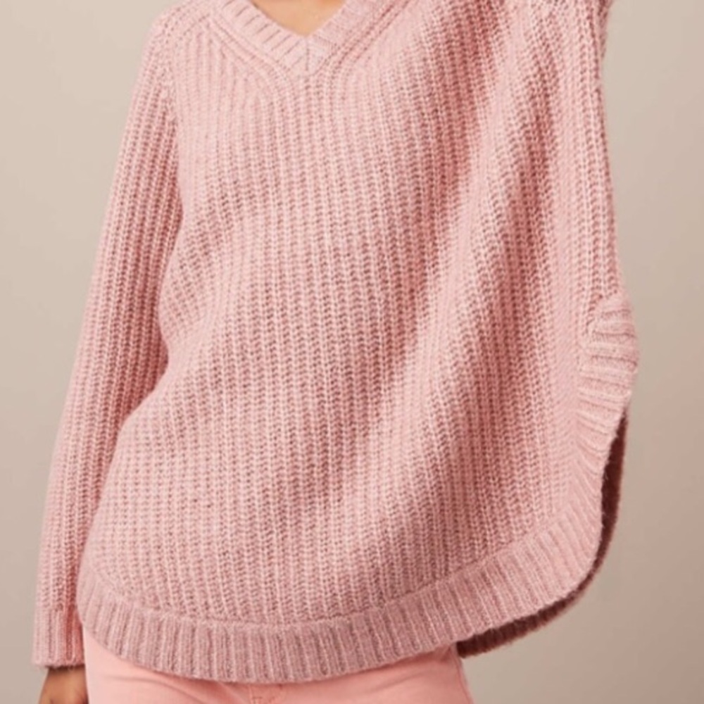 Lou & Grey blush sweater SIZE XS - Picture 2 of 9